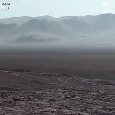 The surface of Mars as seen by the Curiosity Rover