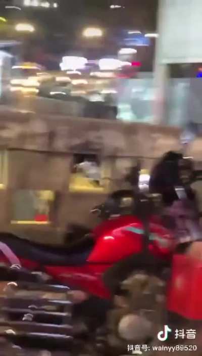 Man with a Cleaver Hacking Passerby in Sichuan, China