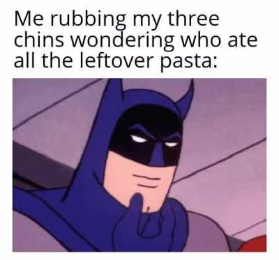 It wasn't you either? Strange...
