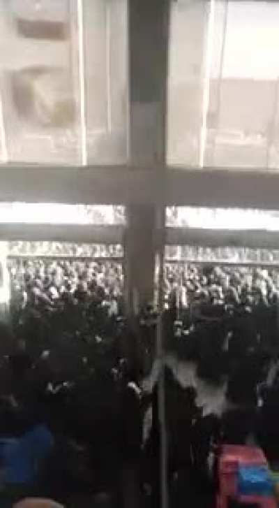Opening a shopping mall after a long time.