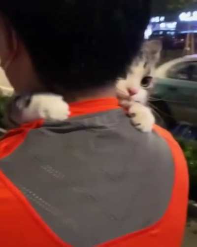 She is still afraid to be on the street
