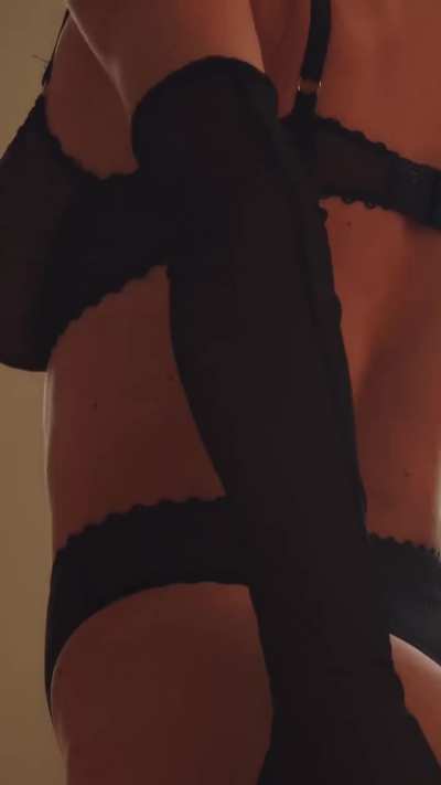 In lingerie