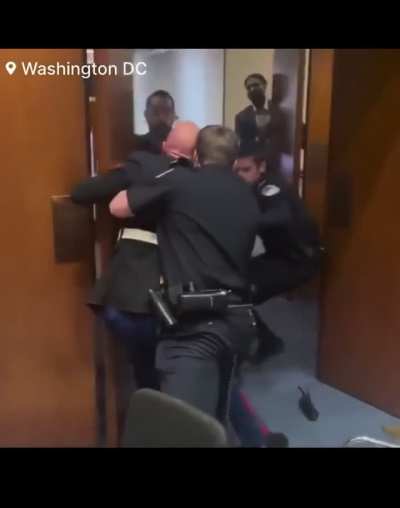 Marine Veteran Removed From Senate Committee Hearing