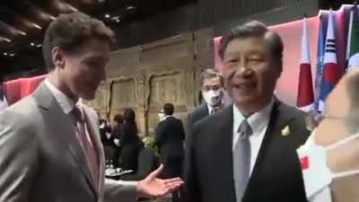 Chinese president scolds Canadian PM at G20 summit.