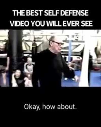 Much needed self-defense