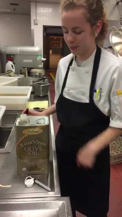 Teaching my coworkers about the ‘Birds and Bees’ (washed my hands prior)