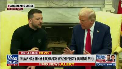 Trump to Zelenskyy: 