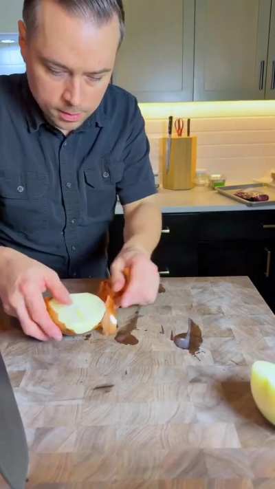 How to dice onion