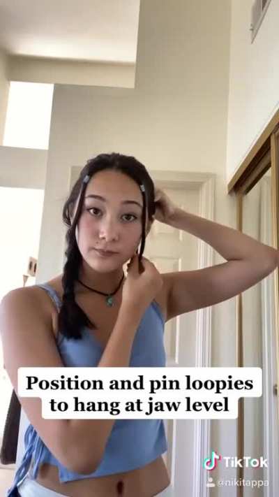 Katara hair loopie tutorial :)