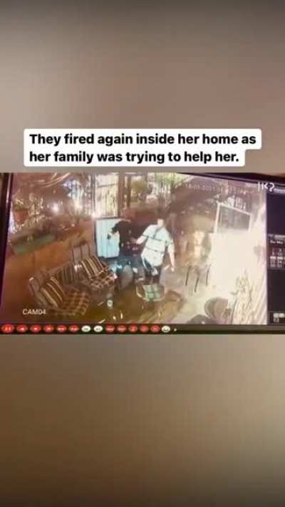 Israeli soldiers shoot Palestinian teen Jana inside her house and then shoot at her family as they rush to her aid