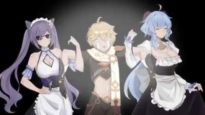Teyvat maids (Genshin Impact)... Wla na Nanik vids Kuya kriss?