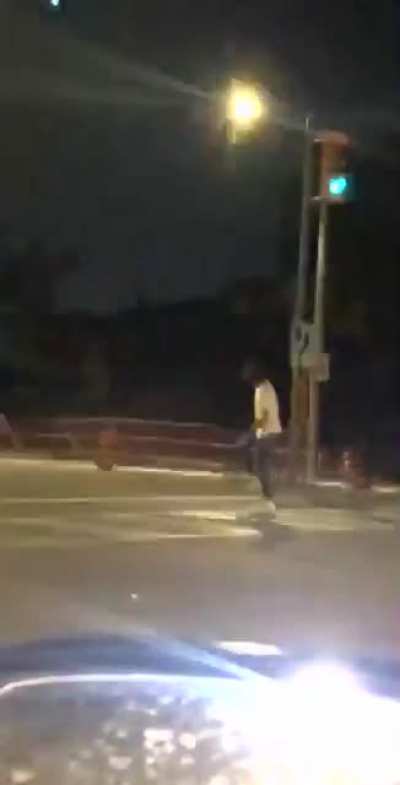 Street Light Broken = Solo Dance Party