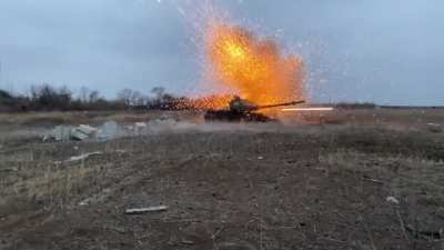 Shooting A Tank
