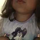 Little girl caught cutting her hair (credit @evamariestrong)