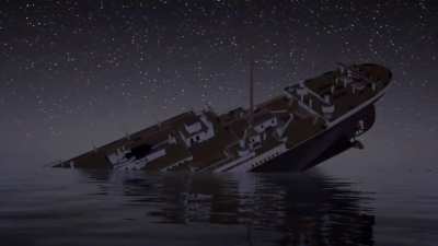 Watched no time to die and heard hanz Zimmer's {Final ascent}, I figured that maybe if I implemented this into titanic H&G it would make the scene more serious and emotional I guess? Idk, but it sure did add something to the sinking, I named this 'The