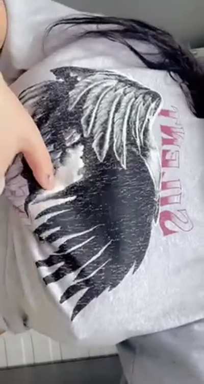Revealing my big soft tits 😍 [OC]