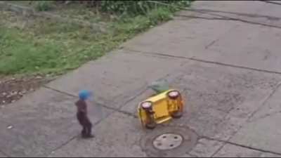 Some start being idiots younger than others.