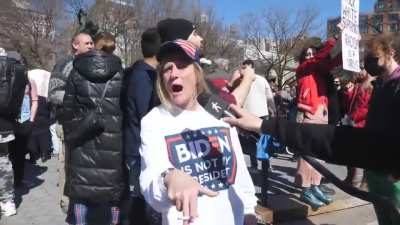 Anti-vax & anti-mask rally