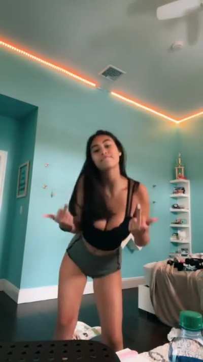 Alex in her room
