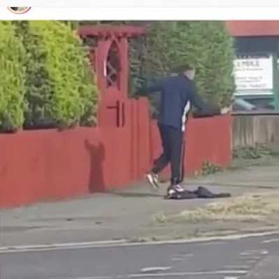 When you're so drunk, you forget how to walk