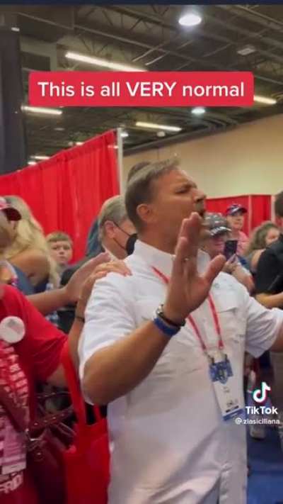 At CPAC. What the actual fuckkk