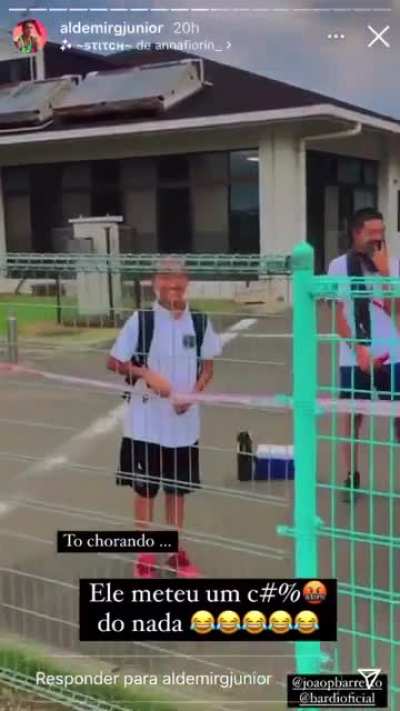 Não é print, mas isso com certeza é um momento válido pra se colocar aqui