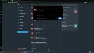 twitter ban speedrun (any %) (yo mama)