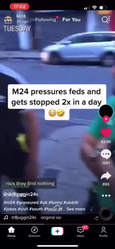 Tb to when M24 was terrorising feds in Brixton 🤣