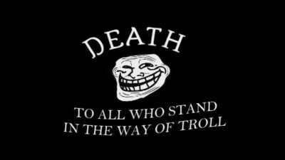 Don't stand in the way of the troll.