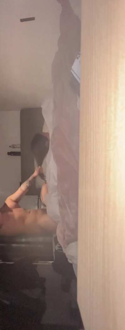 Seriously, how does this make you feel? You hide in the closet jerking your tiny dick while the office Chad destroys your wifes pussy... It turns you on doesnt it?