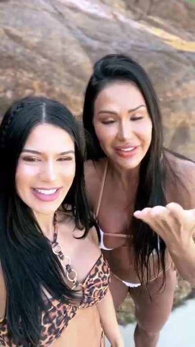 Eva with Gracyanne