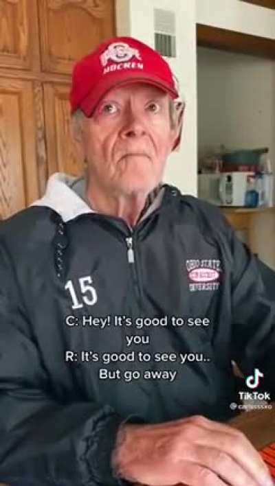We should aspire to be just like him in our golden years