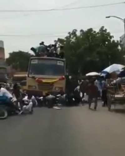 when you hijack pubic transport....