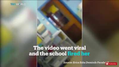 Baltimore teacher yells racial slur at black students during meltdown