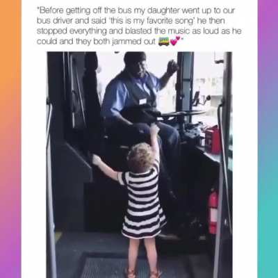 Wholesome moment