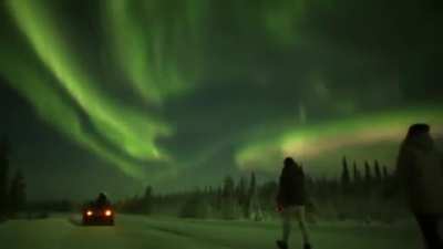 Север<wbr>ное сияние. г.Кан<wbr>далак<wbr>ша, Россия.