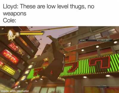 Cole don’t need weapons. Part 3