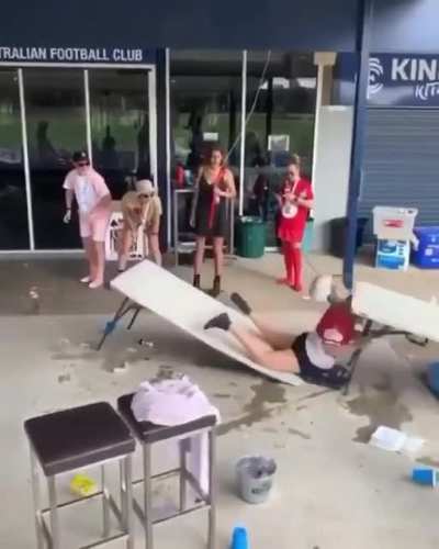 HTH to get a folding table into your face