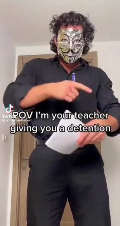 Teacher? More like Wrestler