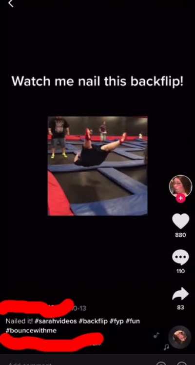 Watch me nail this backflip!!