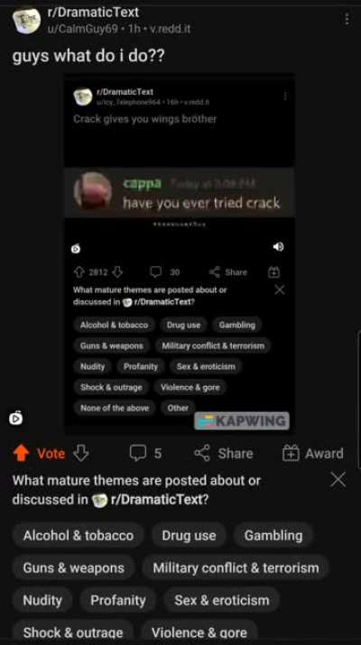 They're onto us.