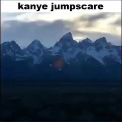 kanye jumpscare