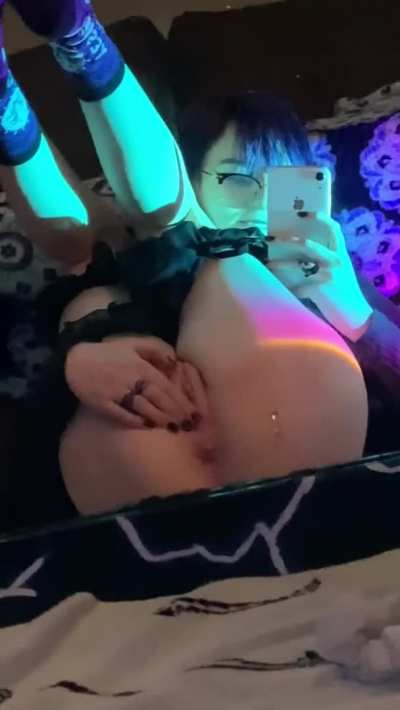 I’ll bend myself in half for you for easy eating and fucking