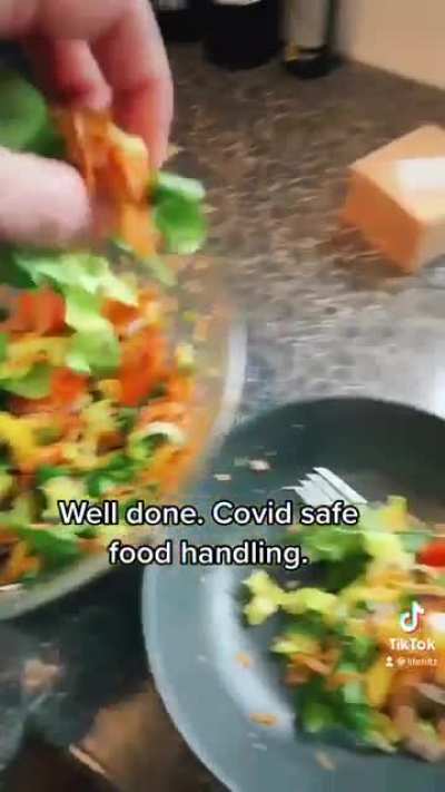 Fat Salad Man! Doesnt do pushups