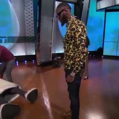 Wilder flattens some poor bastard in a burrito costume. Does a similar fate await Fury tonight?