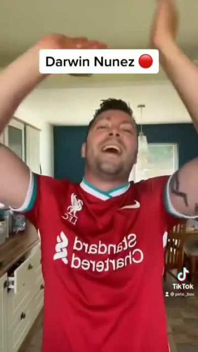 Liverpool fans when Nunez scores a tap in then disappears the rest of the game