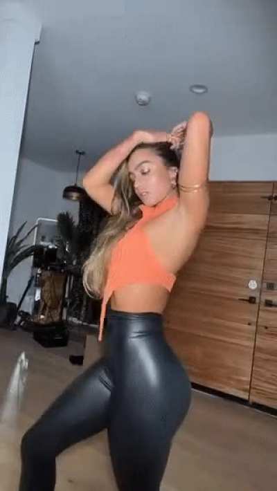leather pants dance