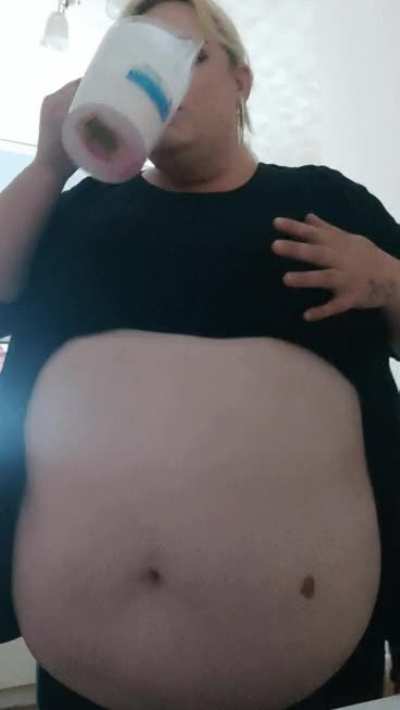 Would you feed me till I pop?