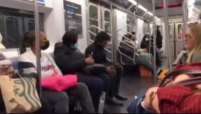 Rabbi gives barefoot homeless man on Subway a pair of shoes