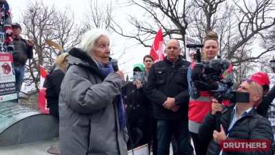 92 year-old Holocaust survivor compares COVID response to Nazi Germany. Says that she would rather live in a state that prioritizes freedom over protecting the old.